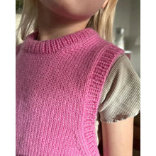 Load image into Gallery viewer, Lulu Slipover Junior Knitting Pattern by PetiteKnit 
