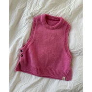 Lulu Slipover Junior Knitting Pattern by PetiteKnit 