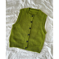 Maggie Vest Knitting Pattern by PetiteKnit 