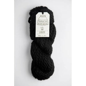 Mamacha Chunky Melange Alpaca Merino Black Tea 8021 