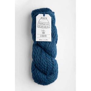 Mamacha Chunky Melange Alpaca Merino Blue Berry 8009 