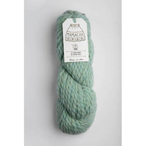 Mamacha Chunky Melange Alpaca Merino Chirimoya Green 8012 