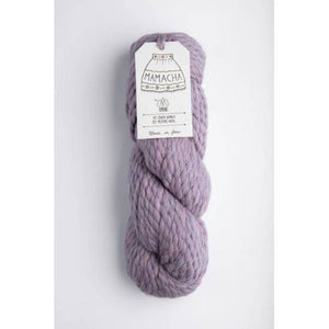 Mamacha Chunky Melange Alpaca Merino Fig Purple 8011 