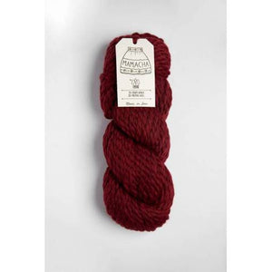 Mamacha Chunky Melange Alpaca Merino Wine 8018 