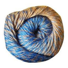 Load image into Gallery viewer, Mandala 8Ply Blue / Gold (808) 
