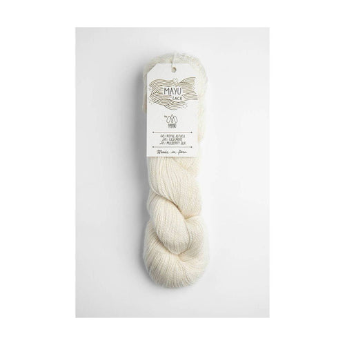 Mayu Lace 60% Royal Alpaca - 20% Cashmere - 20% Mulberry Silk 