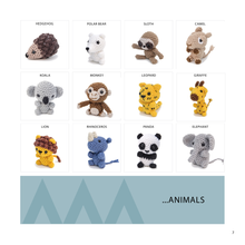 Load image into Gallery viewer, Mini Amigurumi Animals 
