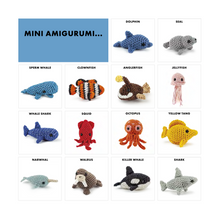Load image into Gallery viewer, Mini Amigurumi Ocean 
