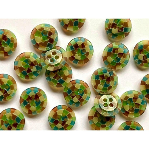 Mosaic Buttons 15mm 