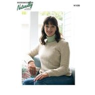 N1530 Side Split Jumper Pattern in DK / 8Ply 