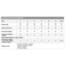 Load image into Gallery viewer, N1759 Raglan Jumper with Neck Options 12ply Knitting Pattern 
