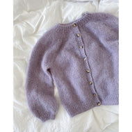 Novice Cardigan Junior Knitting Pattern Mohair Edition by PetiteKnit 