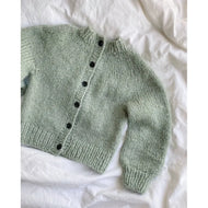 Novice Cardigan Mini Knitting Pattern Chunky Edition by PetiteKnit 