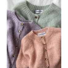 Load image into Gallery viewer, Novice Cardigan Mohair Edition Knitting Pattern by PetiteKnit 
