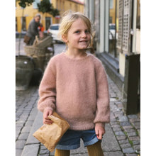 Load image into Gallery viewer, Novice Sweater Junior Knitting Pattern Mohair Edition by PetiteKnit 
