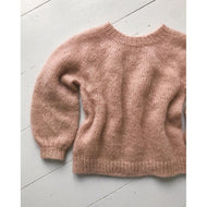 Novice Sweater Junior Knitting Pattern Mohair Edition by PetiteKnit 