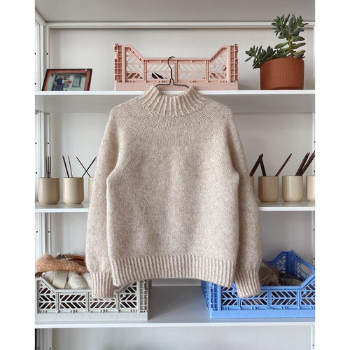 Novice Sweater Knitting Pattern by PetiteKnit 