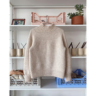 Novice Sweater Knitting Pattern by PetiteKnit 