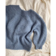 Novice Sweater Mohair Edition Knitting Pattern by PetiteKnit 