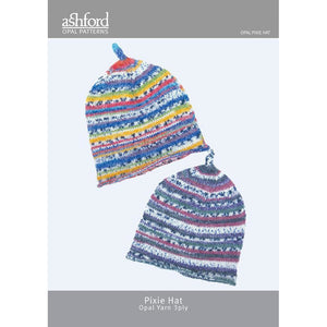 Pixie Hat Pattern for Opal Sock 4 Ply Yarn