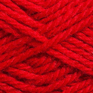 Red Hut Colours 8ply Wool Red 