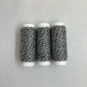 Reinforcement & Darning Thread for socks and more 0054 Grey Black Marle 