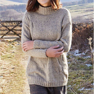 Rowan Millthorpe Women's Longline Sweater Pattern