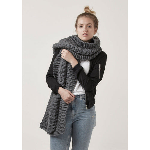 Rowan Niamh Cabled Scarf Pattern
