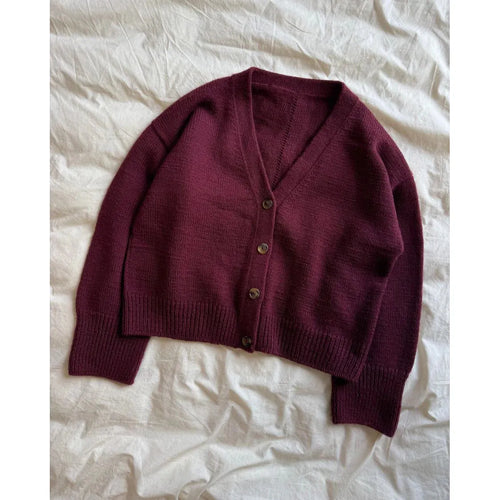 Scarlet Cardigan Knitting Pattern by PetiteKnit 