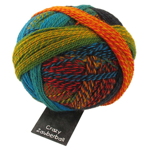 Schoppel Wolle Crazy Zauberball 1564 Frische Fische (Tropical Fish) 