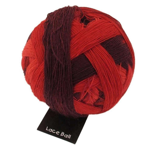 Schoppel Wolle Lace Ball 1963 Cranberry