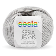 Sesia Jeans Egyptian Cotton 4ply 12 Sweatshirt Grey - dyelot 2 