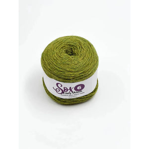 Sox 6 Easy Wash Alpaca Sock Yarn Green 