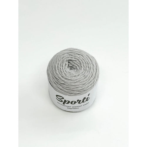 Sporti 5ply Merino Alpaca Blend Silver 
