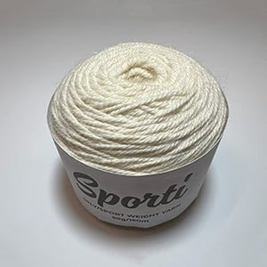 Sporti 5ply Merino Alpaca Blend Cream 