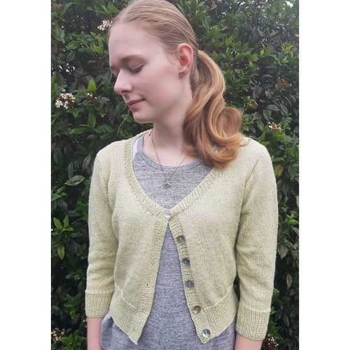 Spring Days Cardigan 4ply Pattern for adult sizes 
