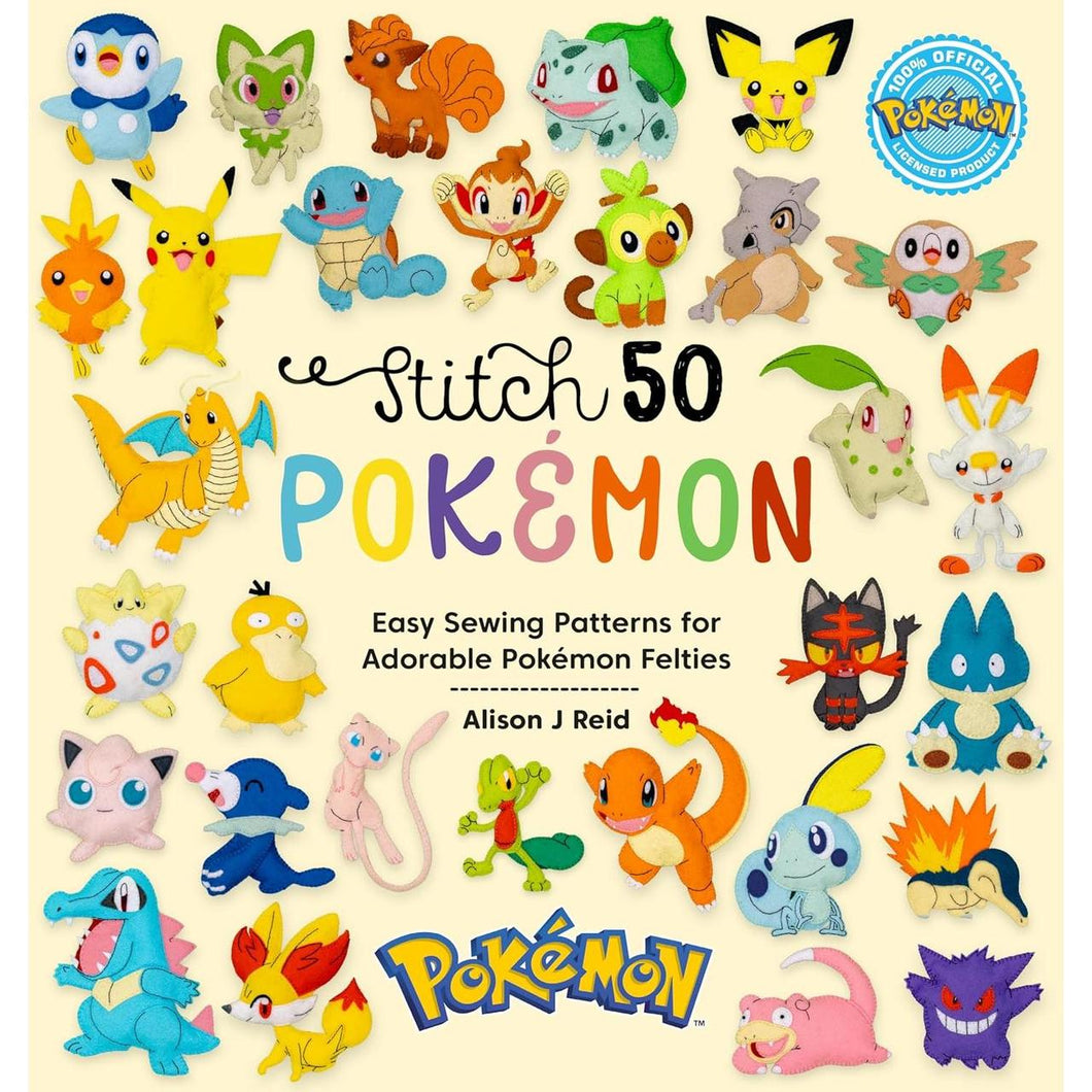 Stitch 50 Pokémon Book 