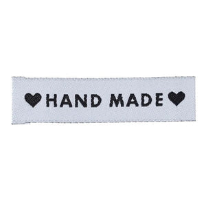 Terylene "Handmade'' Woven Labels 