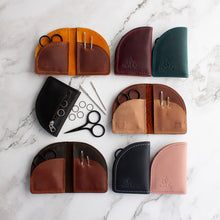 Load image into Gallery viewer, Thread and Maple On the Go Leather Notions Fold 
