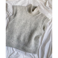 Weekend Slipover Knitting Pattern by PetiteKnit 