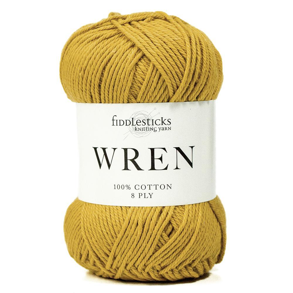 Wren Cotton DK 8Ply Mustard