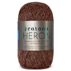 Zealana Heron Worsted H08 Raisin - dyelot 5