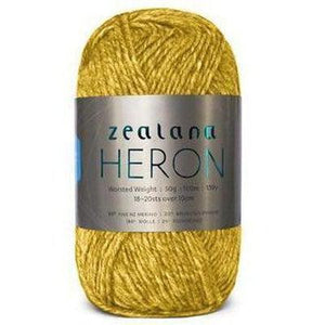 Zealana Heron Worsted H12 Honey