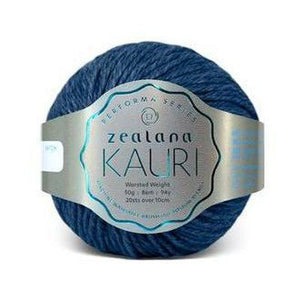 Zealana Kauri Worsted K15 Blue Awa