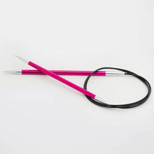 Load image into Gallery viewer, Zing Fixed Circular Needles 5mm 40cm 
