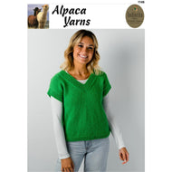 1146 Modern Vest 14ply Knitting Pattern 