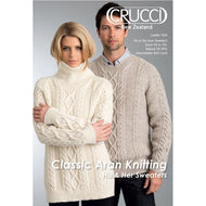 Crucci His and Hers Sweater Patterns for 8Ply 