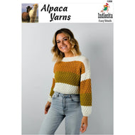 1563 Bubble Sweater for Teens DK 8ply Knitting Pattern 