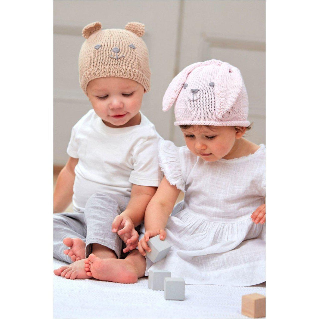 5274 DMC Baby Cotton Rabbit or Teddy Bear Hat Pattern