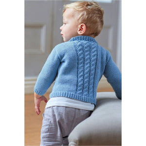 6755 DMC Baby Cotton Cabled Sweater & Tank Top Pattern